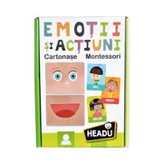 Headu Montessori - Carti Emotii Si Actiuni In Romana ARTHE53139