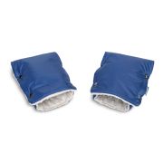 Manusi Minky pentru manerul caruciorului Albastre PMICSILLO-85093