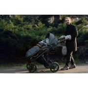 Manusi Minky pentru manerul caruciorului Albastre PMICSILLO-85093