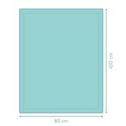 Patura tricotata Rose, 100% bumbac organic, 80x100 cm, Fillikid
