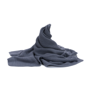 Patura tricotata blue, 100% bumbac organic, 80x100 cm, Fillikid