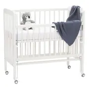 Patura tricotata blue, 100% bumbac organic, 80x100 cm, Fillikid