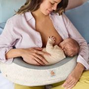 Perna de Alaptat Multifunctionala Ergobaby Natural Curve, Starlight Cream TNANPASTRCRMSTP
