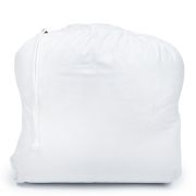 Sac de dormit de bumbac cu perna si fermoar 140x75 cm Nativo Dreams Alb PMICNAT-D/SDK-ALB