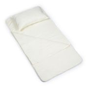 Sac de dormit de bumbac cu perna si fermoar 140x75 cm Nativo Dreams Bej PMICNAT-D/SDK-BEJ