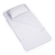 Sac de dormit de bumbac cu perna si fermoar 140x75 cm Nativo Dreams Gri PMICNAT-D/SDK-GRI