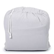 Sac de dormit de bumbac cu perna si fermoar 140x75 cm Nativo Dreams Gri PMICNAT-D/SDK-GRI