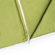 Sac de dormit de bumbac cu perna si fermoar 140x75 cm Nativo Dreams Verde PMICNAT-D/SDK-VERDE