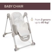 Scaun de masa Chicco Polly Armonia MotherPearl, 0luni+ CHC8714084-8