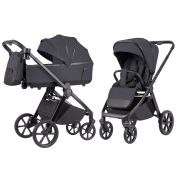 Carucior 2 in 1 Carrello Omega Plus, protectie UV SPF 50, 2 in 1 Meteor Grey PMICCRL-6540/01-MEGREY