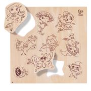 Kit de creat magneti tematica Fantasy pentru copii - 17 piese