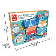 Kit pictura copii cu bureti - 24 piese