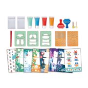 Kit pictura copii cu bureti - 24 piese