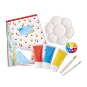 Kit pictura cu mix de culori pentru copii - 16 piese