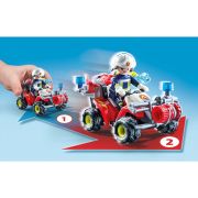 Playmobil - ATV de pompieri Playmobil ARTPM71825