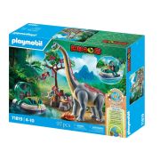 Playmobil - Brachiosaurus si hovercraft Playmobil ARTPM71819
