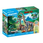 Playmobil - Brachiosaurus si hovercraft Playmobil ARTPM71819