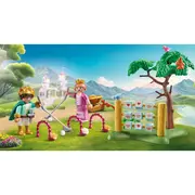Playmobil - Gradina castelului cu jocuri regale ARTPM71849
