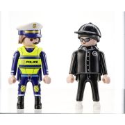 Playmobil - Set 2 figurine Politist si hot ARTPM71804