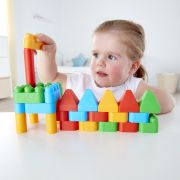 PolyM - Kit de constructie arhitectura pentru copii (30 piese)