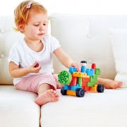 PolyM - Kit de constructie creativ de jucarie (25 piese)
