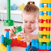 PolyM - Kit de constructor creativ pentru copii (80 piese)
