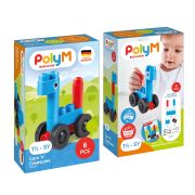 PolyM - Masini si creaturi de jucarie (8 piese)