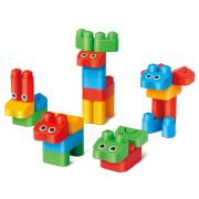 PolyM - Set constructie gradina zoologica pentru copii (31 piese)