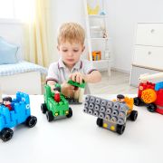 PolyM - Vehicule de jucarie pentru copii (130 piese)