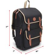 Rucsac TCG Canvas Black 38cm ERFENBCCBK608BKEW