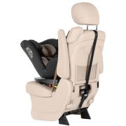 Scaun auto rotativ 360°, SPS, Top Tether, Carrello UNITY i-SIZE 40-150 cm ISOFIX Harmony Beige PMICCRL-17010-HMBEIGE