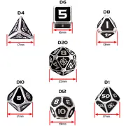 Set Zaruri Metalice Collector s Edition Black DnD ERFENTTDM7520BKEW