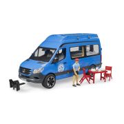 Bruder Sprinter Camping Mercedes Benz cu sofer si accesorii ARTBR02684