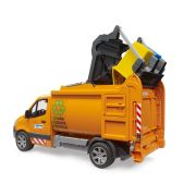 Bruder Sprinter de gunoi municipal Mercedes Benz si 2 pubele ARTBR02682