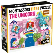 Headu - Montessori primul meu puzzle cu unicorni ARTHE56987