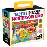 Headu - Montessori puzzle tactil dinozauri ARTHE56970