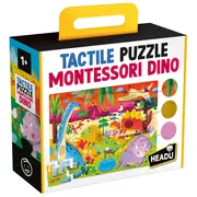 Headu - Montessori puzzle tactil dinozauri ARTHE56970