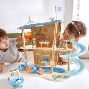 Jucarie din lemn - Set de joaca salvarea oceanelor (48 piese)
