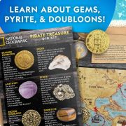 National Geographic - Kit creativ sa cautam comoara piratului ARTNG23616