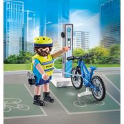 Playmobil - Politist cu bicicleta ARTPM71732