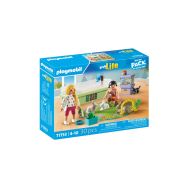 Playmobil - Set starter Familie de iepurasi ARTPM71753
