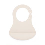 Baveta din silicon BabyJem (Culoare: Latte) JEMbj_7186