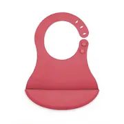 Baveta din silicon BabyJem (Culoare: Maro) JEMbj_7185