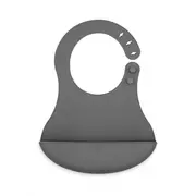 Baveta din silicon BabyJem (Culoare: Maro) JEMbj_7185