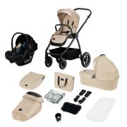 Carucior 3 in 1, Lionelo, Meril, Cu landou de dimensiune XL, Reversibil, Cu scoica auto testata ADAC, Cu accesorii, Pana la 22 kg, Conform cu EN1888-1 EN1888-2, EN1466, Bej BYNLO-MERIL_3IN1_BEIGE_SAND