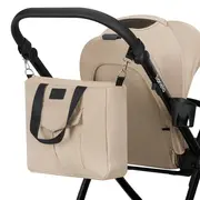 Carucior 3 in 1, Lionelo, Meril, Cu landou de dimensiune XL, Reversibil, Cu scoica auto testata ADAC, Cu accesorii, Pana la 22 kg, Conform cu EN1888-1 EN1888-2, EN1466, Bej BYNLO-MERIL_3IN1_BEIGE_SAND