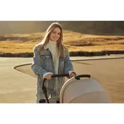 Carucior 3 in 1, Lionelo, Meril, Cu landou de dimensiune XL, Reversibil, Cu scoica auto testata ADAC, Cu accesorii, Pana la 22 kg, Conform cu EN1888-1 EN1888-2, EN1466, Gri BYNLO-MERIL_3IN1_GREY_STONE