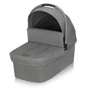 Carucior 3 in 1, Lionelo, Meril, Cu landou de dimensiune XL, Reversibil, Cu scoica auto testata ADAC, Cu accesorii, Pana la 22 kg, Conform cu EN1888-1 EN1888-2, EN1466, Gri BYNLO-MERIL_3IN1_GREY_STONE