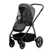 Carucior 3 in 1, Lionelo, Meril, Cu landou de dimensiune XL, Reversibil, Cu scoica auto testata ADAC, Cu accesorii, Pana la 22 kg, Conform cu EN1888-1 EN1888-2, EN1466, Gri BYNLO-MERIL_3IN1_GREY_STONE