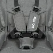 Carucior 3 in 1, Lionelo, Meril, Cu landou de dimensiune XL, Reversibil, Cu scoica auto testata ADAC, Cu accesorii, Pana la 22 kg, Conform cu EN1888-1 EN1888-2, EN1466, Gri BYNLO-MERIL_3IN1_GREY_STONE
